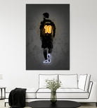 Messi by Octavian Mihai Mielu on GIANT ART - yellow digital drawing