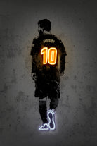 Messi by Octavian Mihai Mielu on GIANT ART - yellow digital drawing