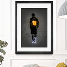 Messi by Octavian Mihai Mielu on GIANT ART - yellow digital drawing