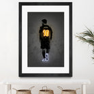 Messi by Octavian Mihai Mielu on GIANT ART - yellow digital drawing