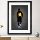 Messi by Octavian Mihai Mielu on GIANT ART - yellow digital drawing