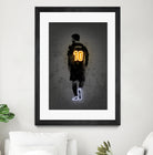 Messi by Octavian Mihai Mielu on GIANT ART - yellow digital drawing