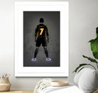 Ronaldo by Octavian Mihai Mielu on GIANT ART - yellow digital drawing