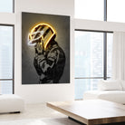 Senna by Octavian Mihai Mielu on GIANT ART - yellow digital drawing