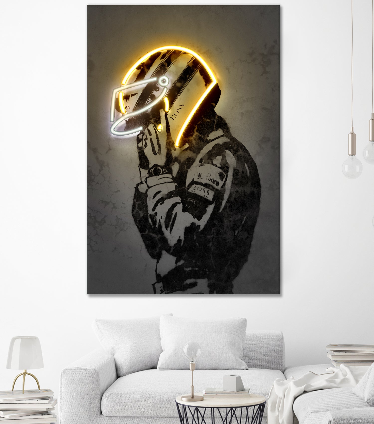 Senna by Octavian Mihai Mielu on GIANT ART - yellow digital drawing