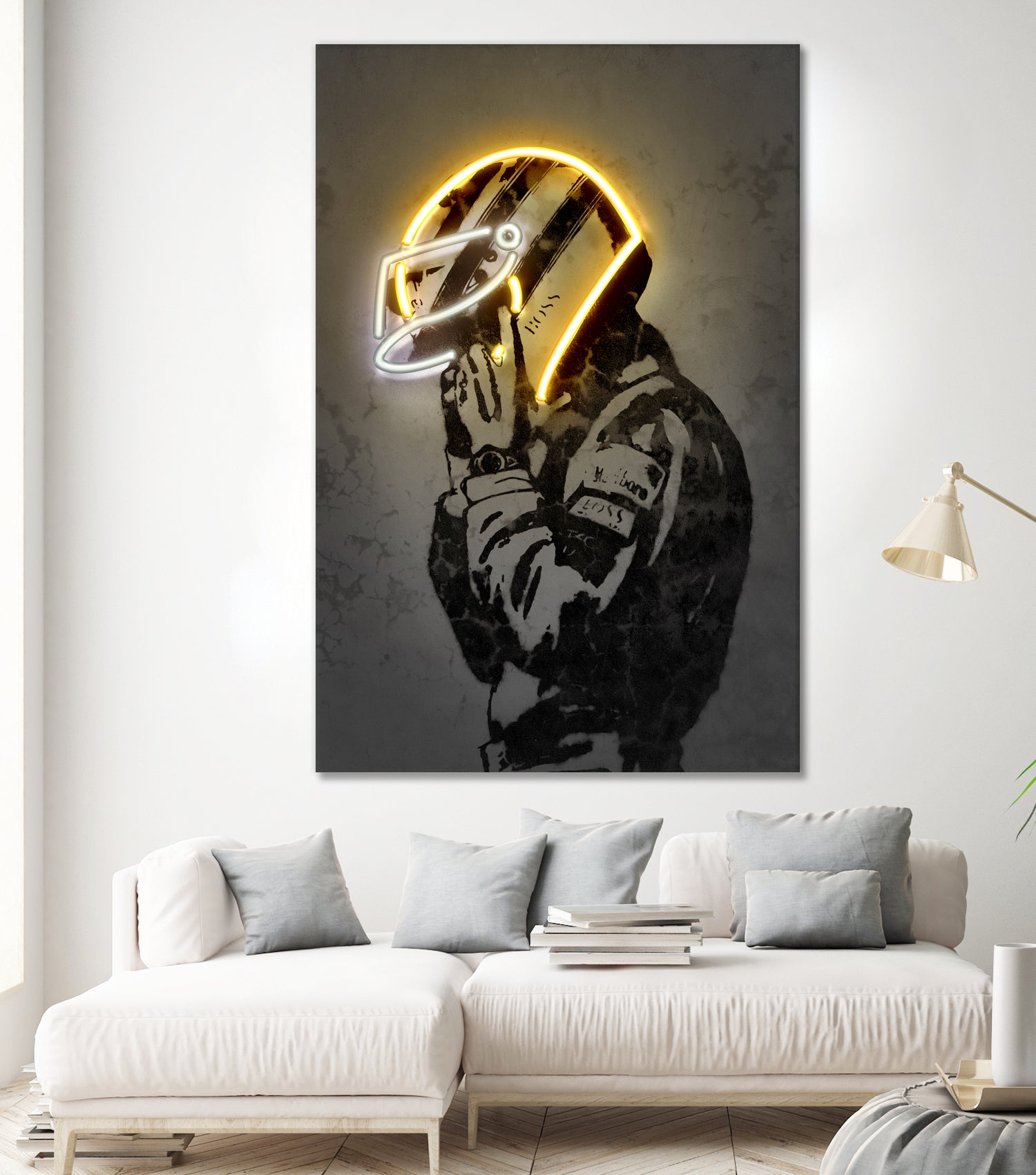 Senna by Octavian Mihai Mielu on GIANT ART - yellow digital drawing