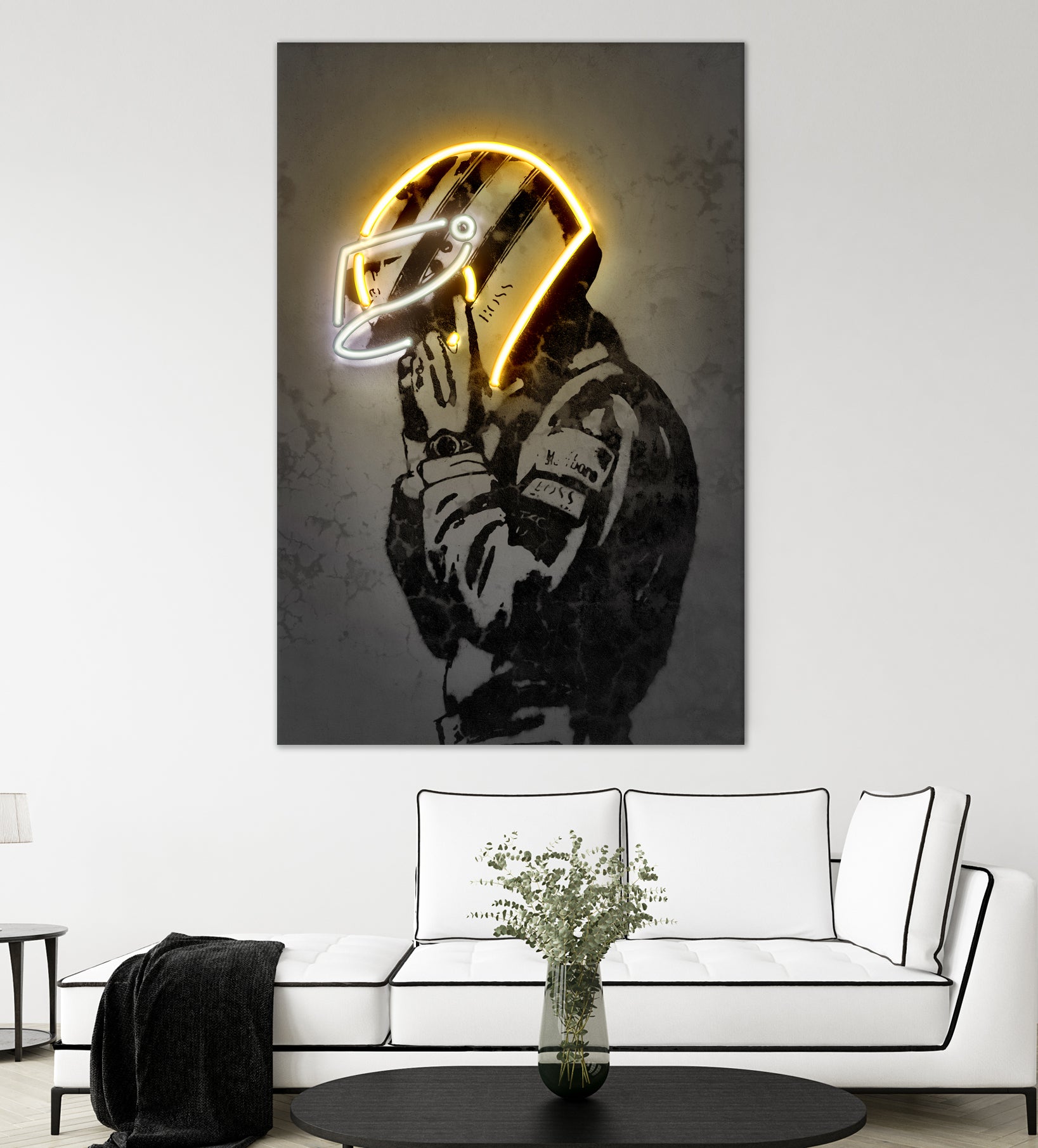 Senna by Octavian Mihai Mielu on GIANT ART - yellow digital drawing