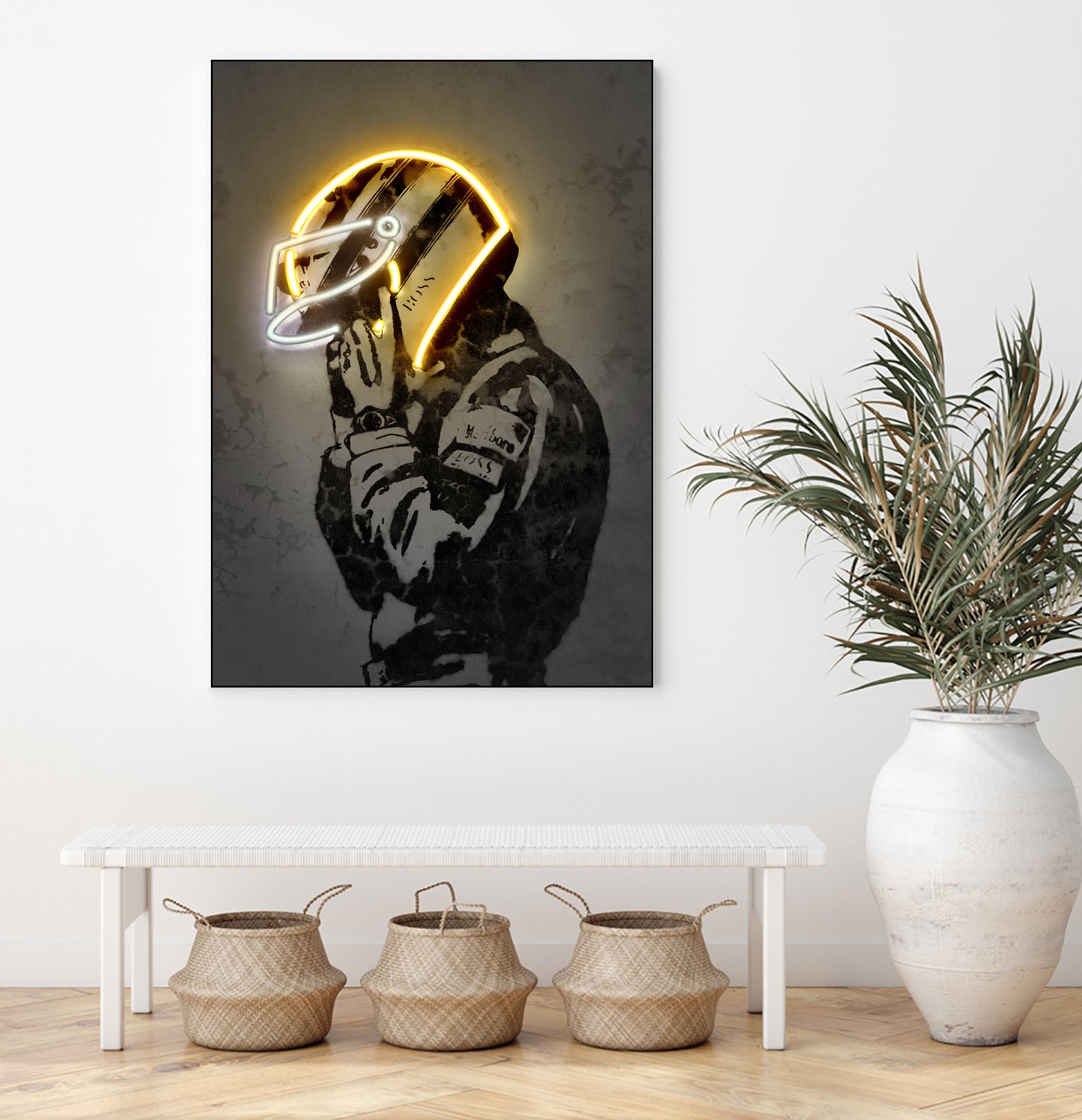 Senna by Octavian Mihai Mielu on GIANT ART - yellow digital drawing