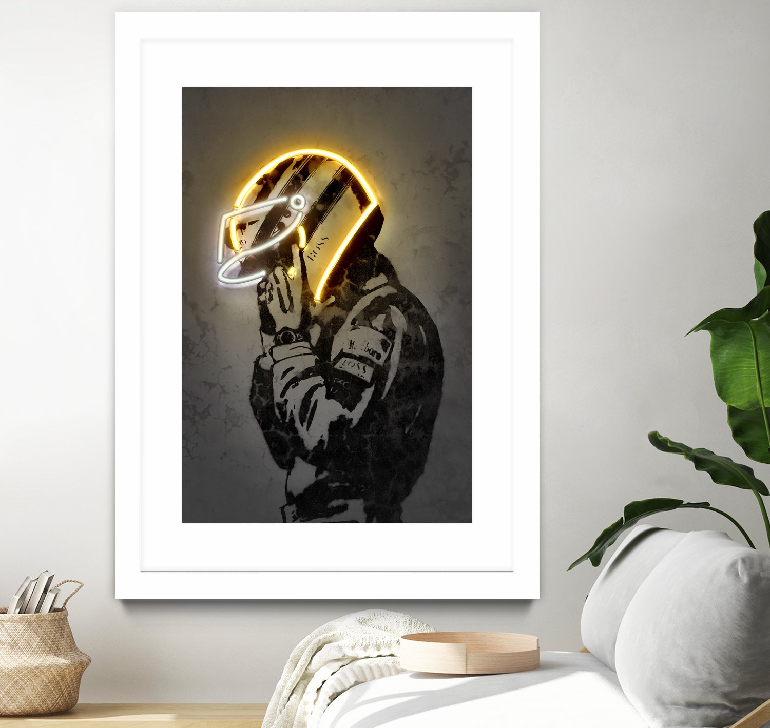 Senna by Octavian Mihai Mielu on GIANT ART - yellow digital drawing