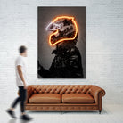 Verstappen by Octavian Mihai Mielu on GIANT ART - orange digital drawing