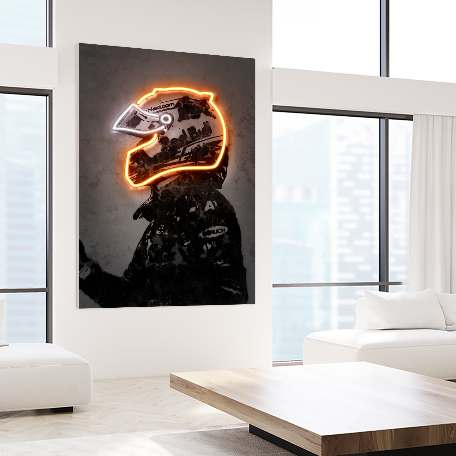 Verstappen by Octavian Mihai Mielu on GIANT ART - orange digital drawing