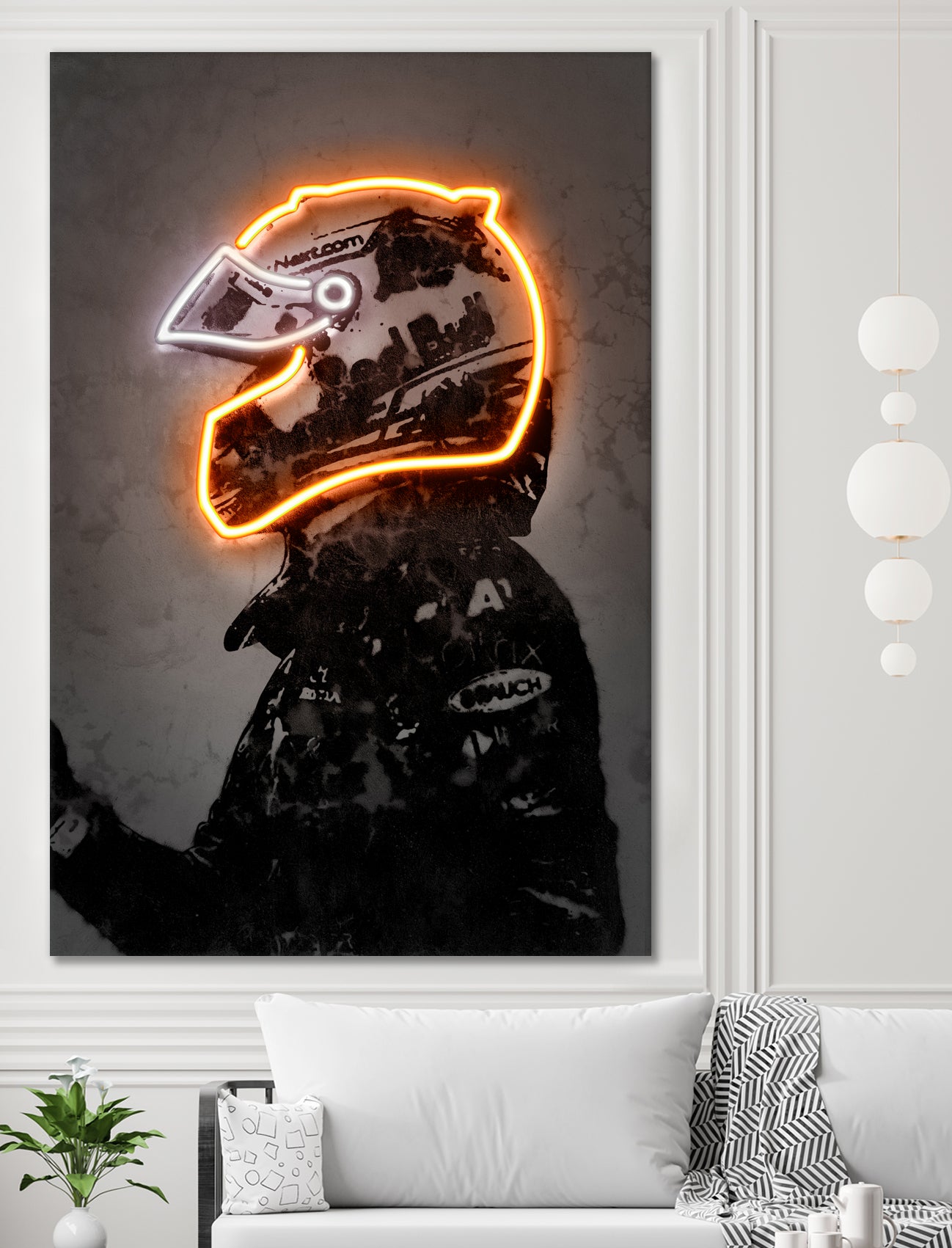 Verstappen by Octavian Mihai Mielu on GIANT ART - orange digital drawing