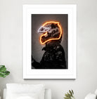 Verstappen by Octavian Mihai Mielu on GIANT ART - orange digital drawing