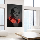 Dr Dre by Octavian Mihai Mielu on GIANT ART - red digital drawing