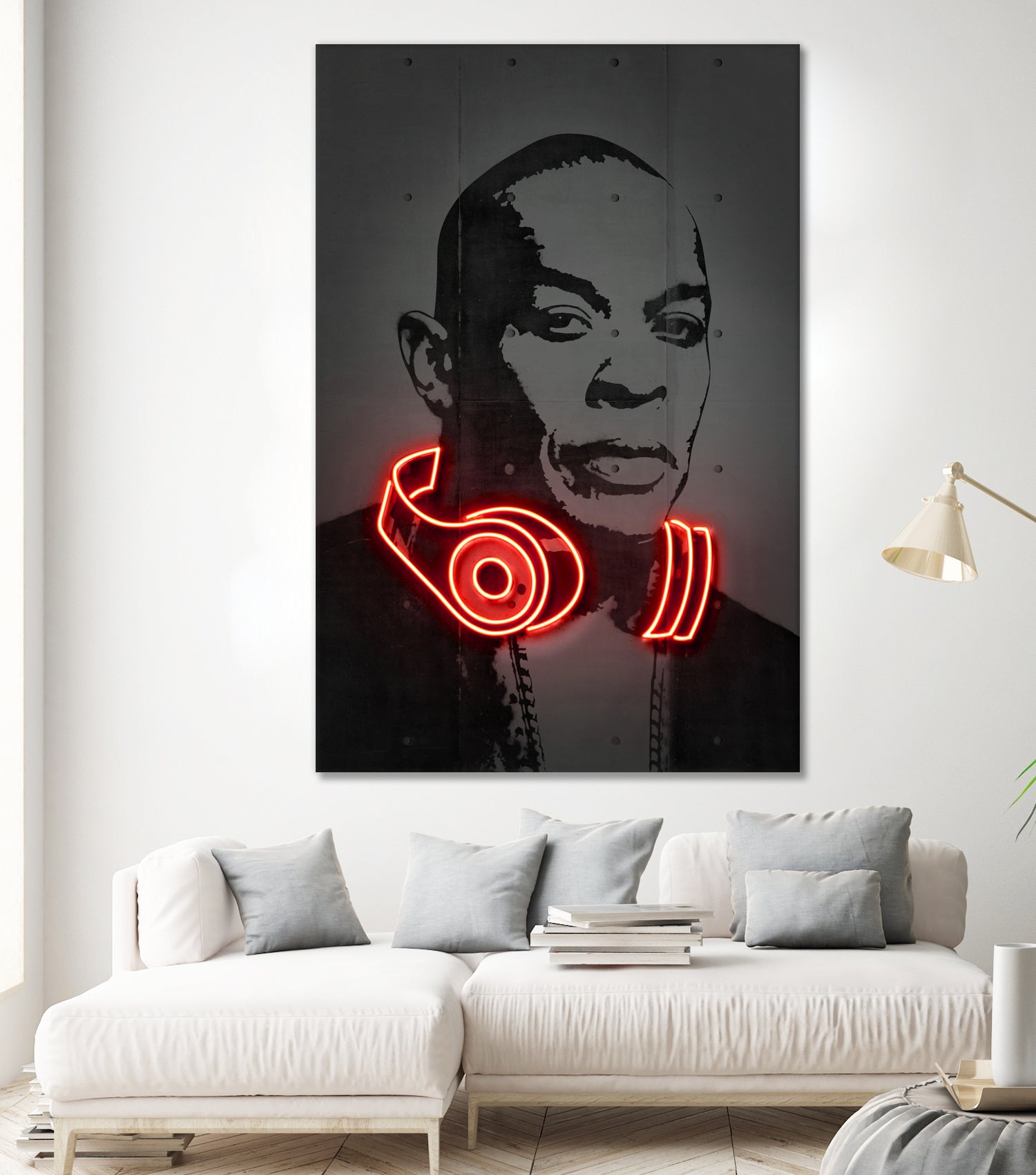 Dr Dre by Octavian Mihai Mielu on GIANT ART - red digital drawing