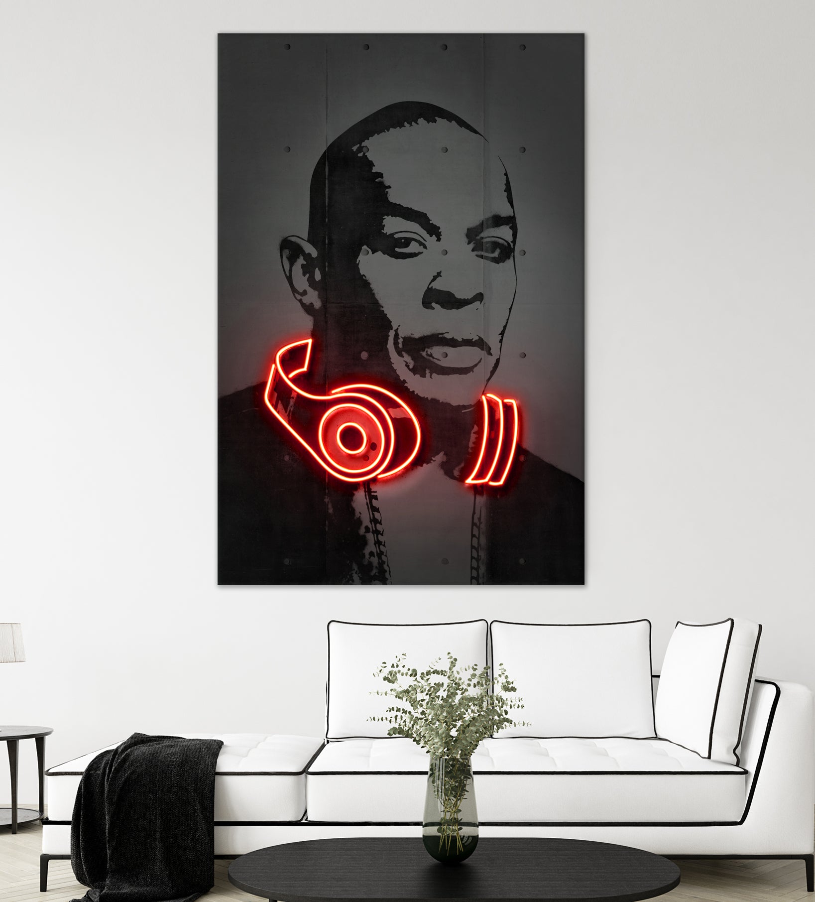 Dr Dre by Octavian Mihai Mielu on GIANT ART - red digital drawing