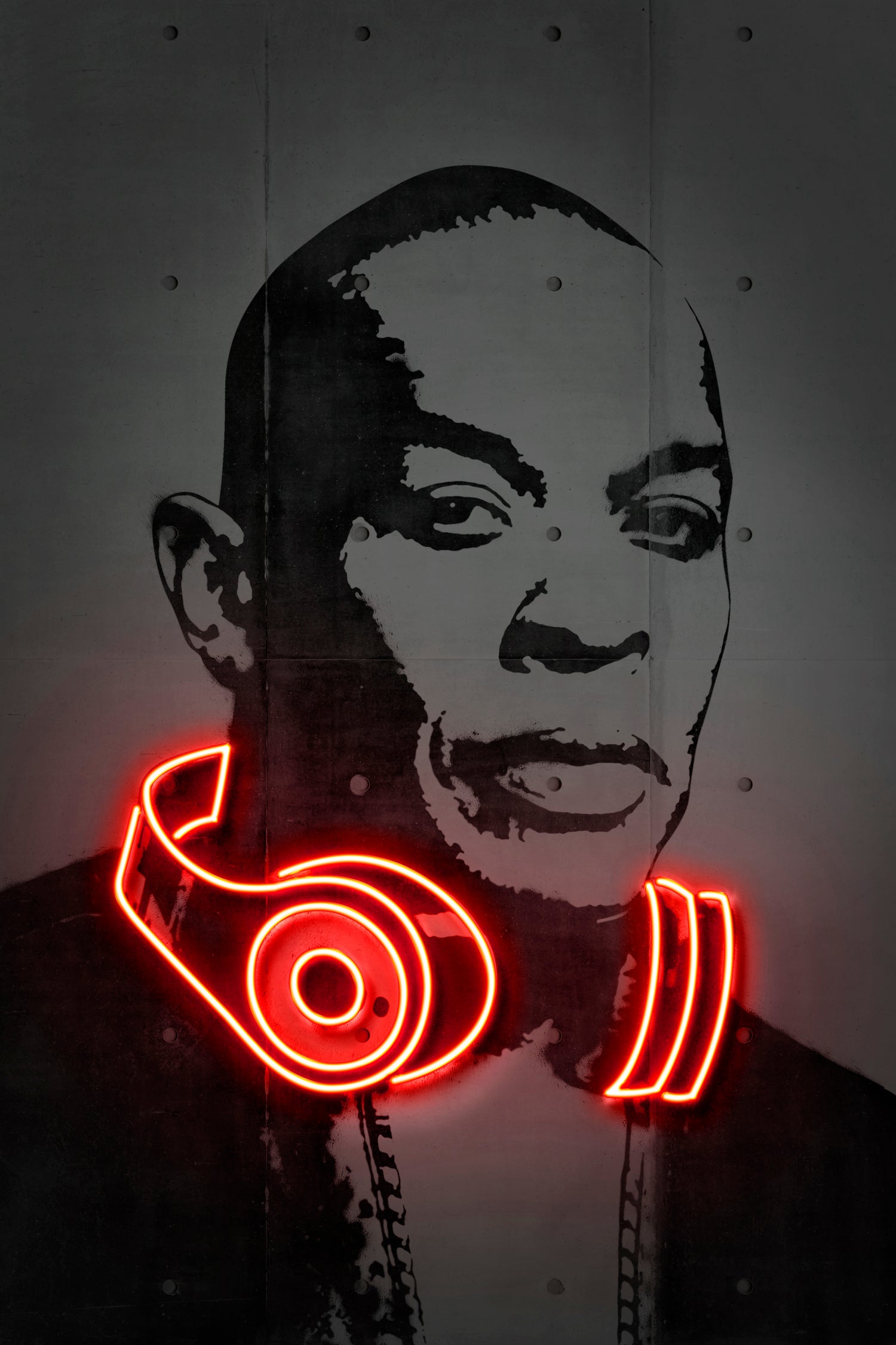 Dr Dre by Octavian Mihai Mielu on GIANT ART - red digital drawing