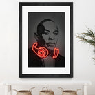 Dr Dre by Octavian Mihai Mielu on GIANT ART - red digital drawing