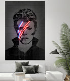 Bowie by Octavian Mihai Mielu on GIANT ART - red digital drawing