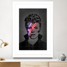 Bowie by Octavian Mihai Mielu on GIANT ART - red digital drawing