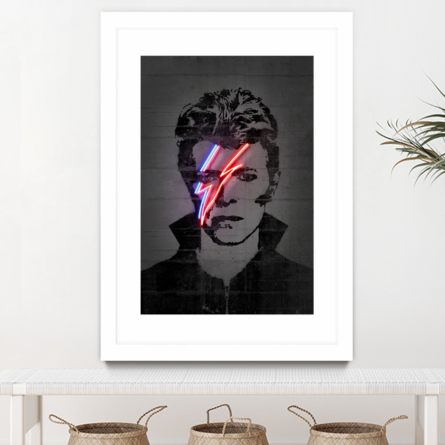 Bowie by Octavian Mihai Mielu on GIANT ART - red digital drawing