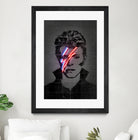 Bowie by Octavian Mihai Mielu on GIANT ART - red digital drawing