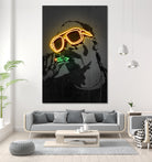 Snoop by Octavian Mihai Mielu on GIANT ART - yellow digital drawing