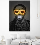 Lil Wayne by Octavian Mihai Mielu on GIANT ART - yellow digital drawing