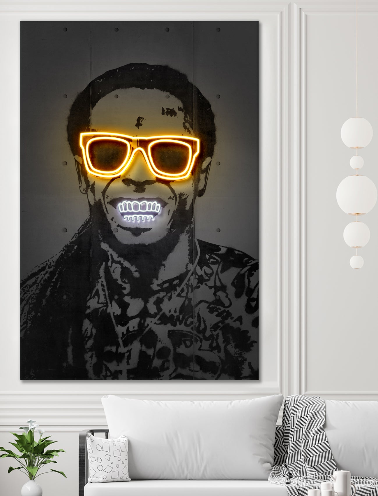 Lil Wayne by Octavian Mihai Mielu on GIANT ART - yellow digital drawing