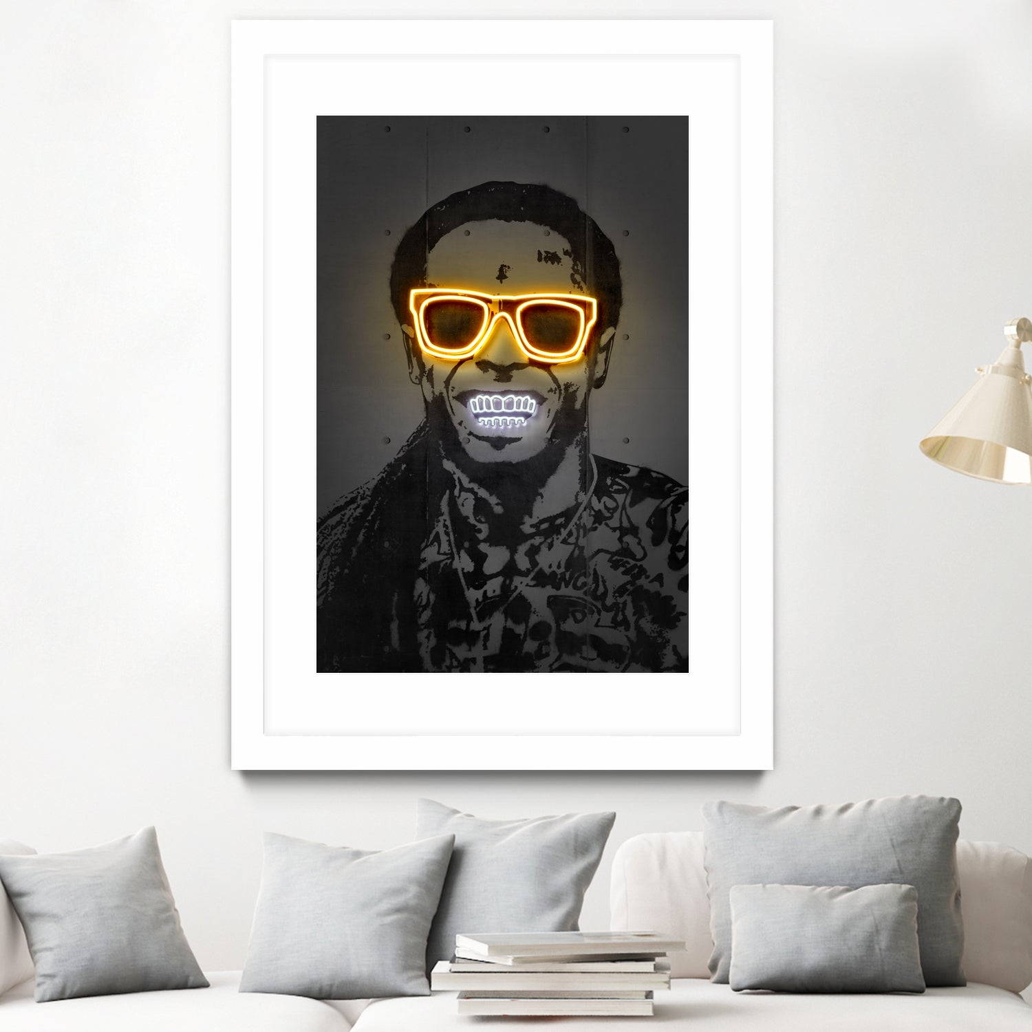 Lil Wayne by Octavian Mihai Mielu on GIANT ART - yellow digital drawing