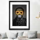 Lil Wayne by Octavian Mihai Mielu on GIANT ART - yellow digital drawing