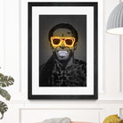 Lil Wayne by Octavian Mihai Mielu on GIANT ART - yellow digital drawing