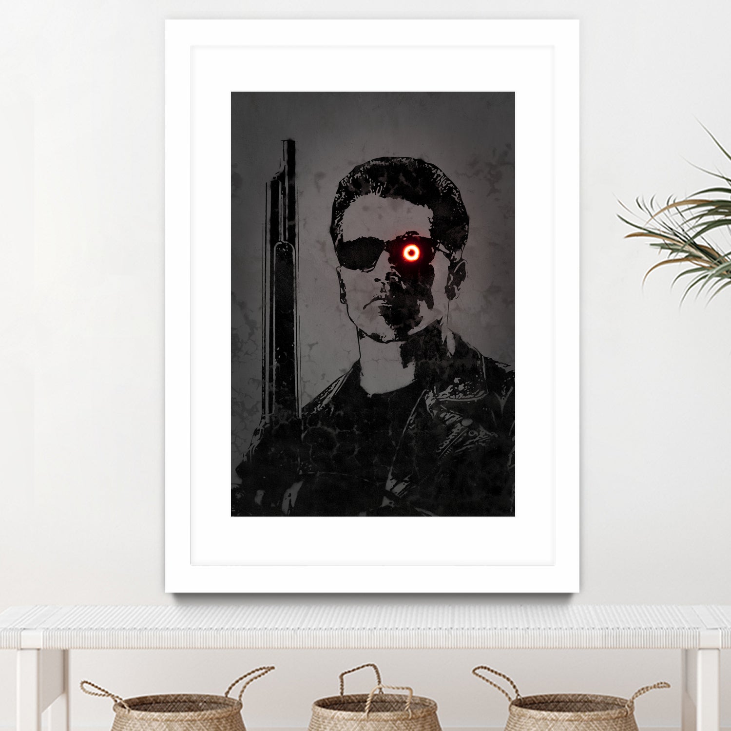 The Terminator by Octavian Mihai Mielu on GIANT ART - black digital drawing