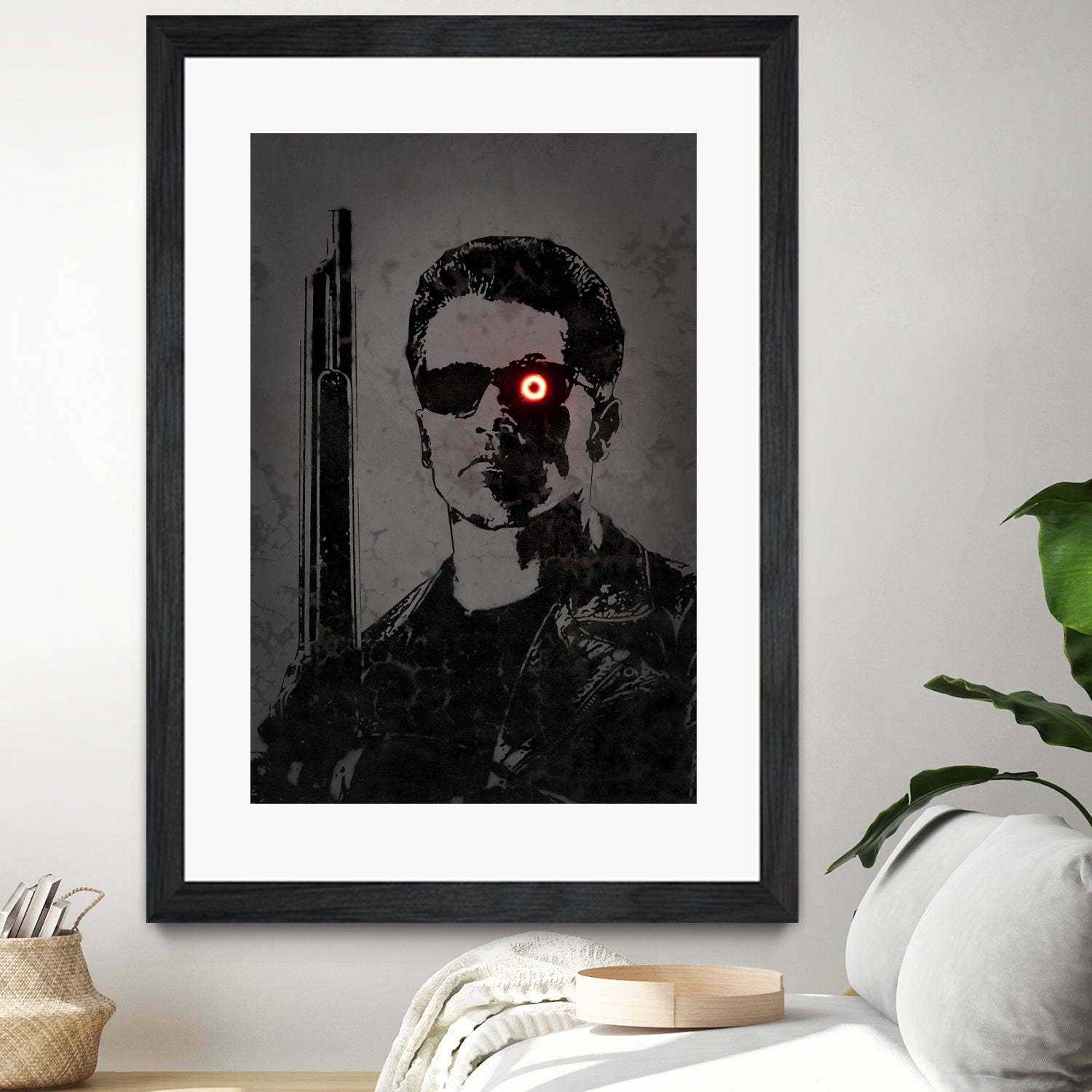 The Terminator by Octavian Mihai Mielu on GIANT ART - black digital drawing