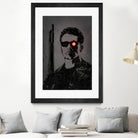 The Terminator by Octavian Mihai Mielu on GIANT ART - black digital drawing