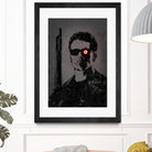 The Terminator by Octavian Mihai Mielu on GIANT ART - black digital drawing