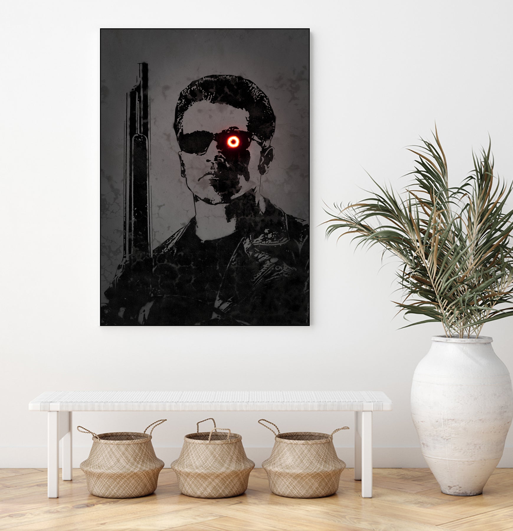 The Terminator by Octavian Mihai Mielu on GIANT ART - black digital drawing