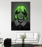 Billi by Octavian Mihai Mielu on GIANT ART - green digital drawing