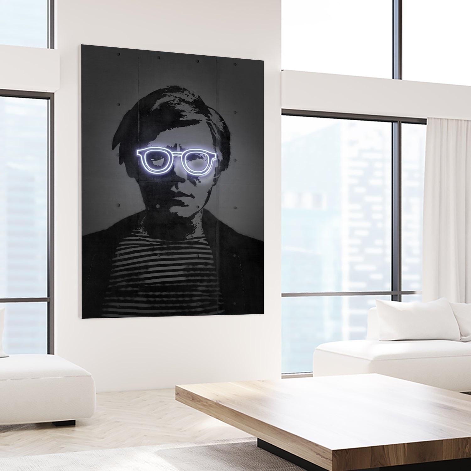 Warhol by Octavian Mihai Mielu on GIANT ART - white digital drawing