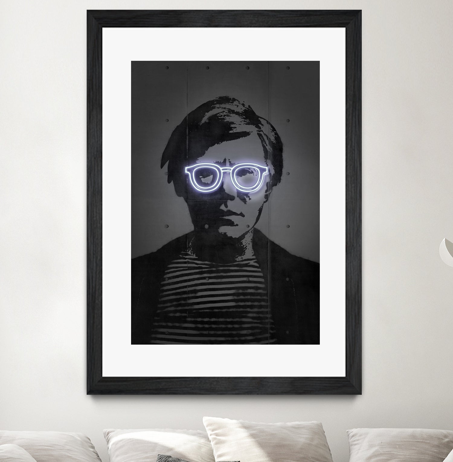 Warhol by Octavian Mihai Mielu on GIANT ART - white digital drawing