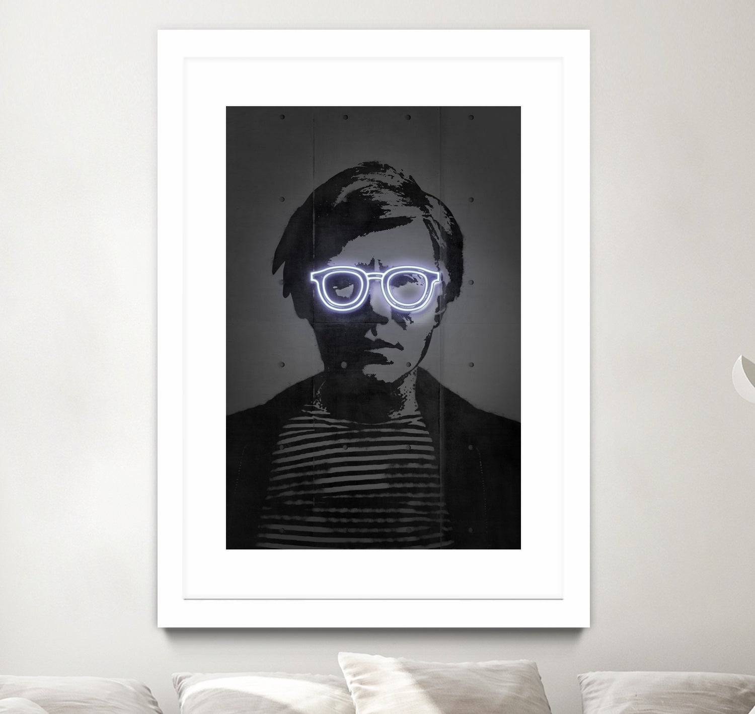 Warhol by Octavian Mihai Mielu on GIANT ART - white digital drawing