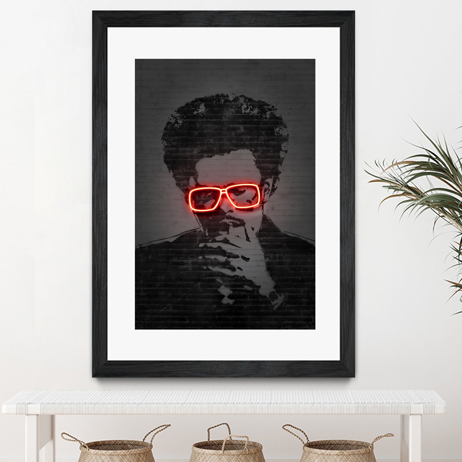 The Weeknd by Octavian Mihai Mielu on GIANT ART - red digital drawing