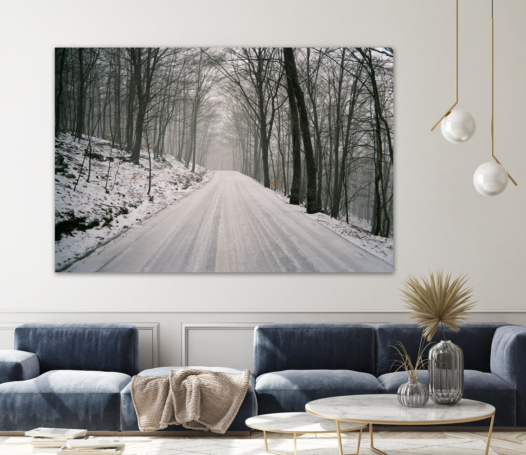 Winter memories XII by Anna Garcia on GIANT ART - white mixed media