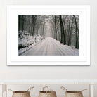 Winter memories XII by Anna Garcia on GIANT ART - white mixed media