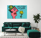 Wake up and smell the flowers by Yonko Kuchera on GIANT ART - yellow digital painting