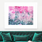 When indigo loves pink || watercolor by Katerina Izotova on GIANT ART - pink mixed media