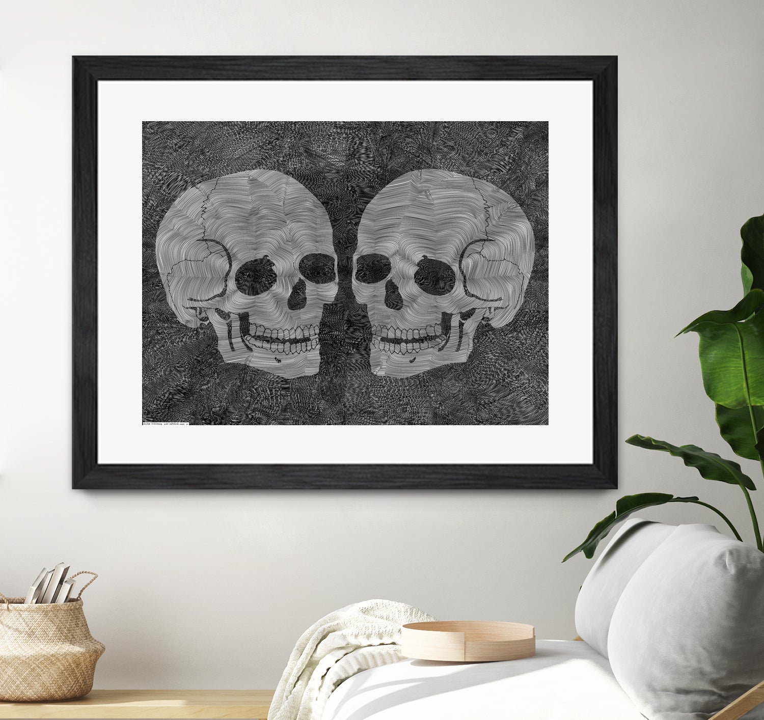 Memento Mori VI by Victor Fitzsimons on GIANT ART - black digital drawing