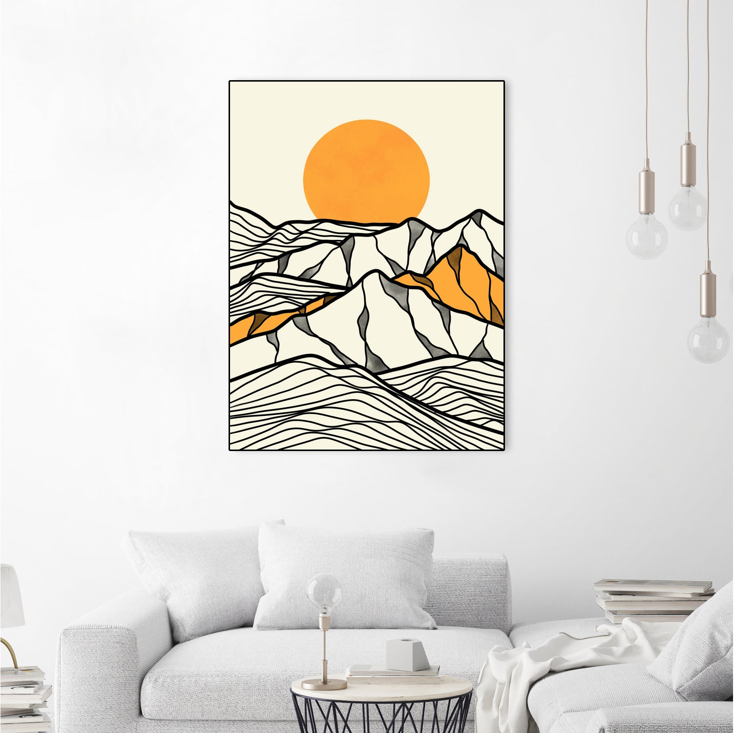 The Hills by aliym fitranto on GIANT ART - black digital drawing