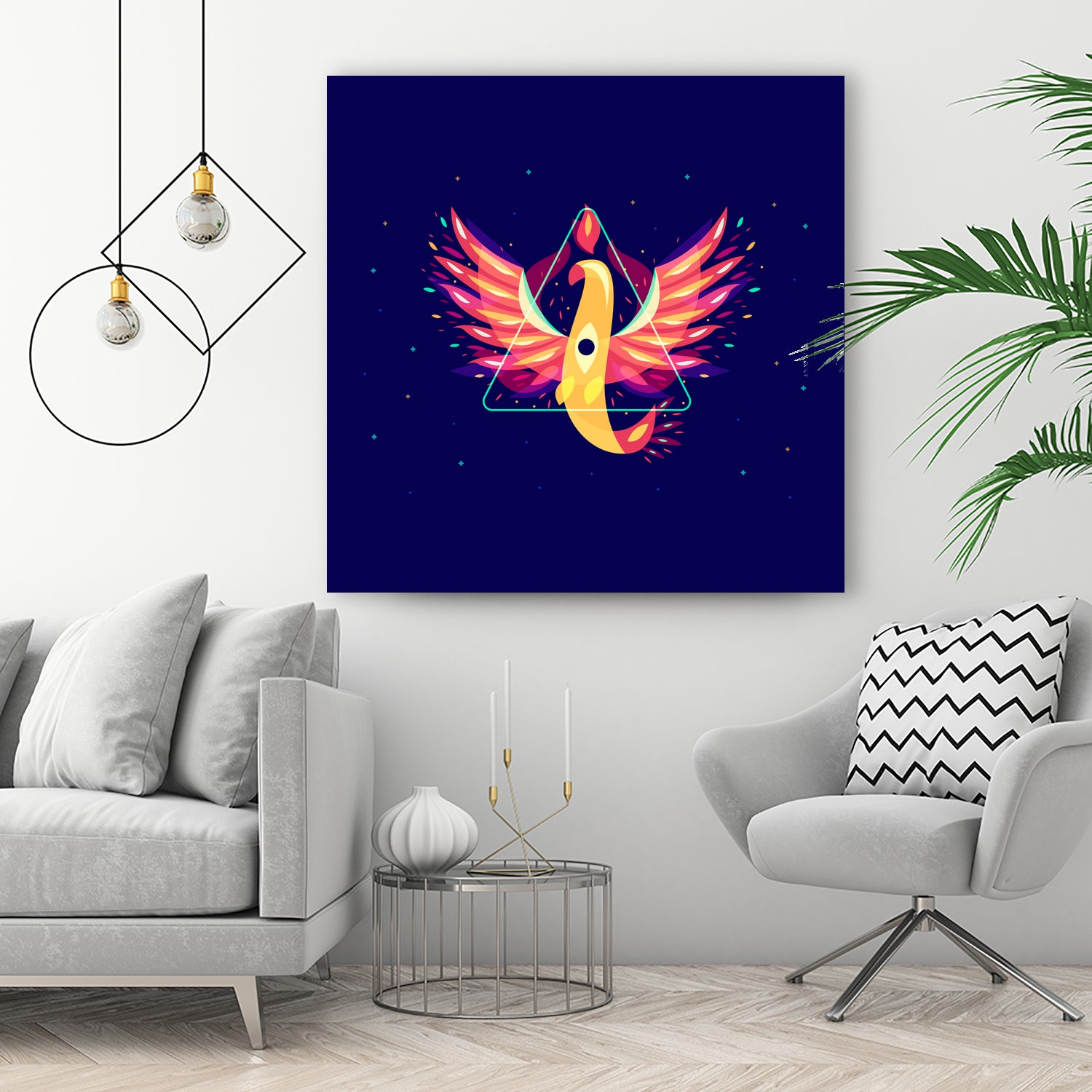 Mythical Phoenix by Ilya Shapko on GIANT ART - orange character design