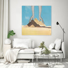 The Surprising Truth About How the Pyramids Were Built by Sammy Slabbinck on GIANT ART - yellow photo illustration